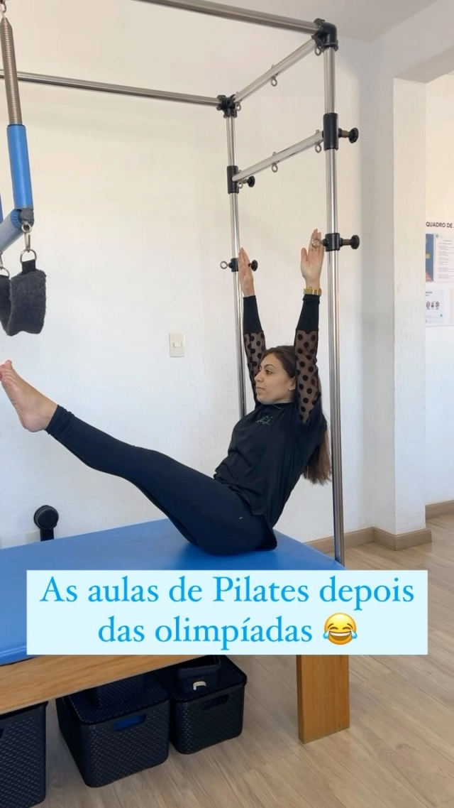 As fisioterapeutas estão inspiradas para novos movimentos nas aulas de Pilates 🤭

Já agendou a sua aula? 📲

#pilates #olimpiadas #studiothoth #fisioterapia #pilateshumor #santoandre #abc